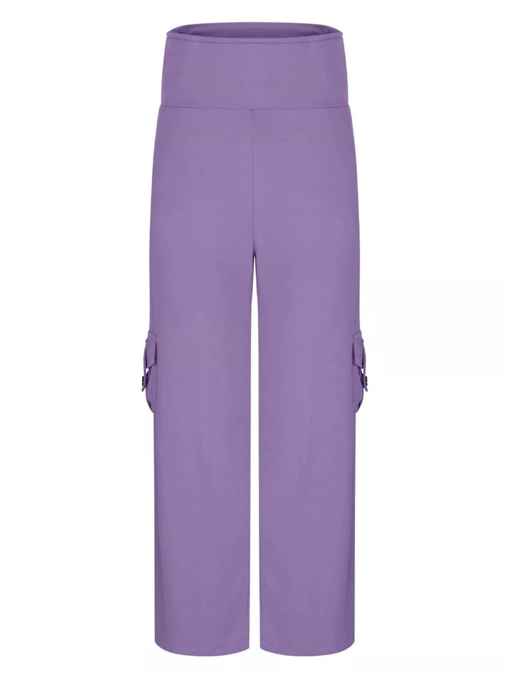 High-Waisted Yoga Pants with Pockets
