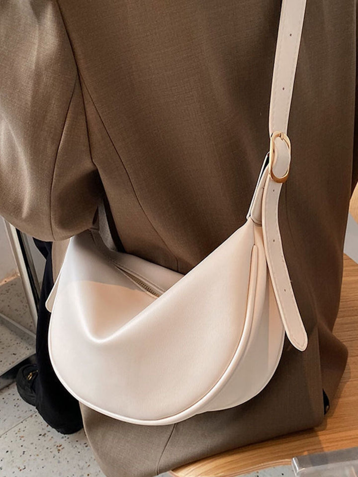 Minimalist Crescent Crossbody Bag