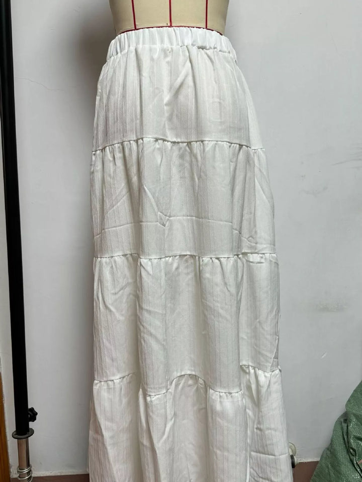 Flowy Tiered Maxi Skirt