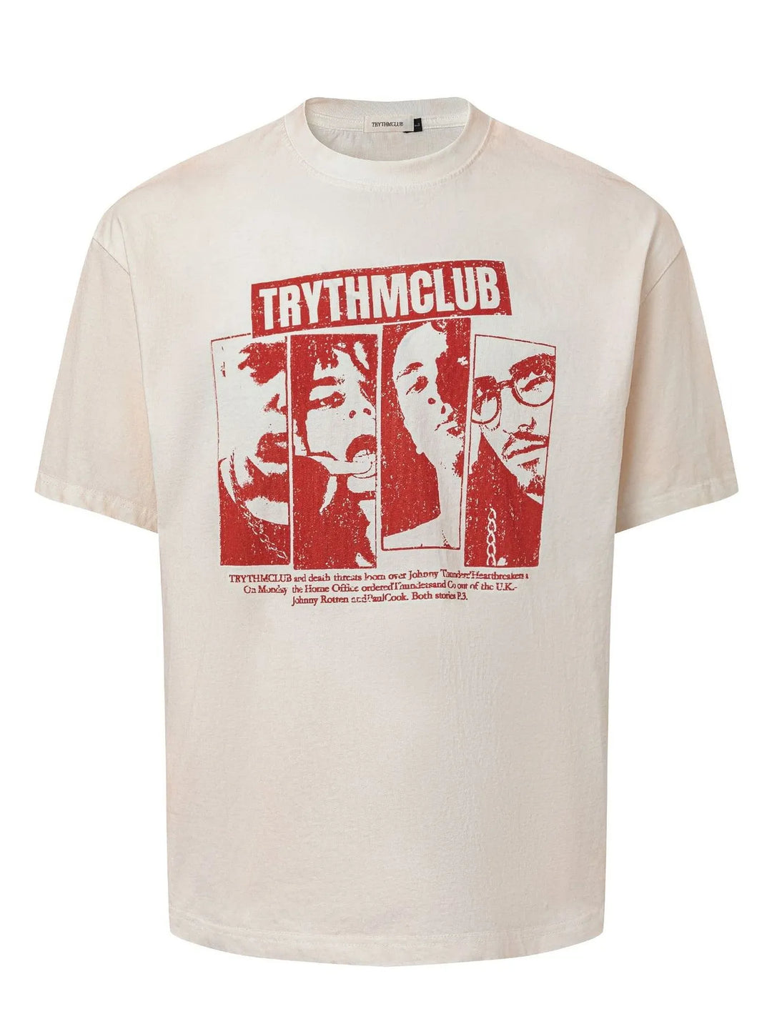 Men's Graphic Short Sleeve Oversized T-Shirt