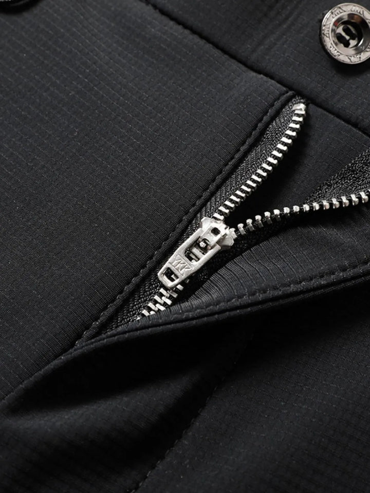 Men's Slim Fit Pants with Pockets