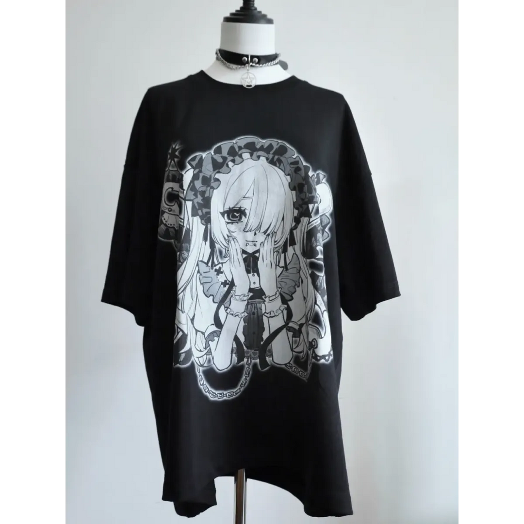 Harajuku Fairy Graphic T-Shirt