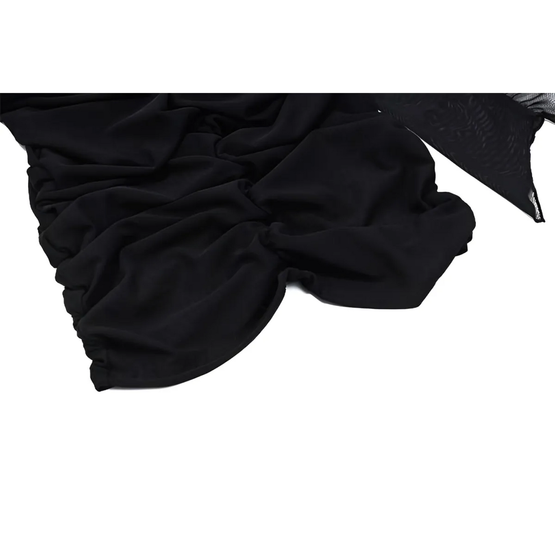Mesh Ruched Dresses