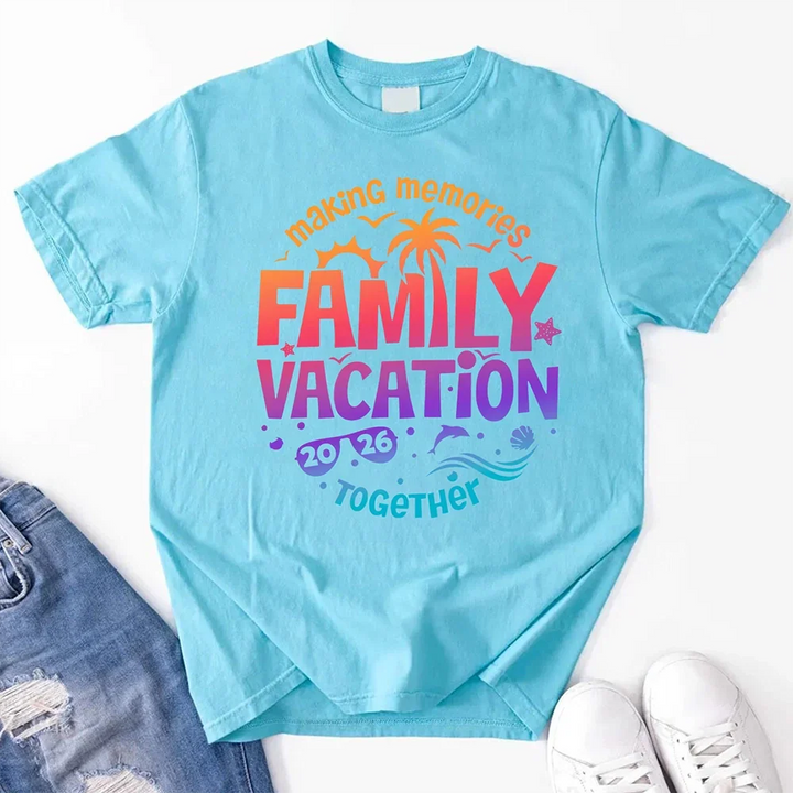 Family Vacation 2026 Shirts – Matching Outfits for Making Memories Together