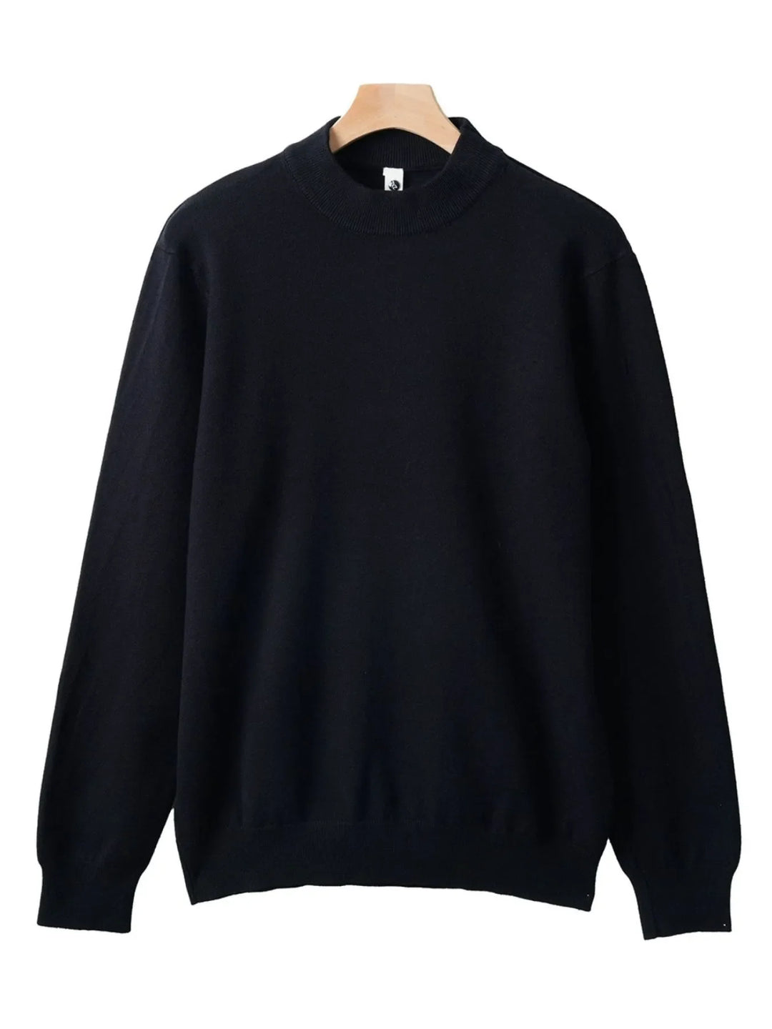Men's Plus Size Round Neck Long Sleeve Sweater