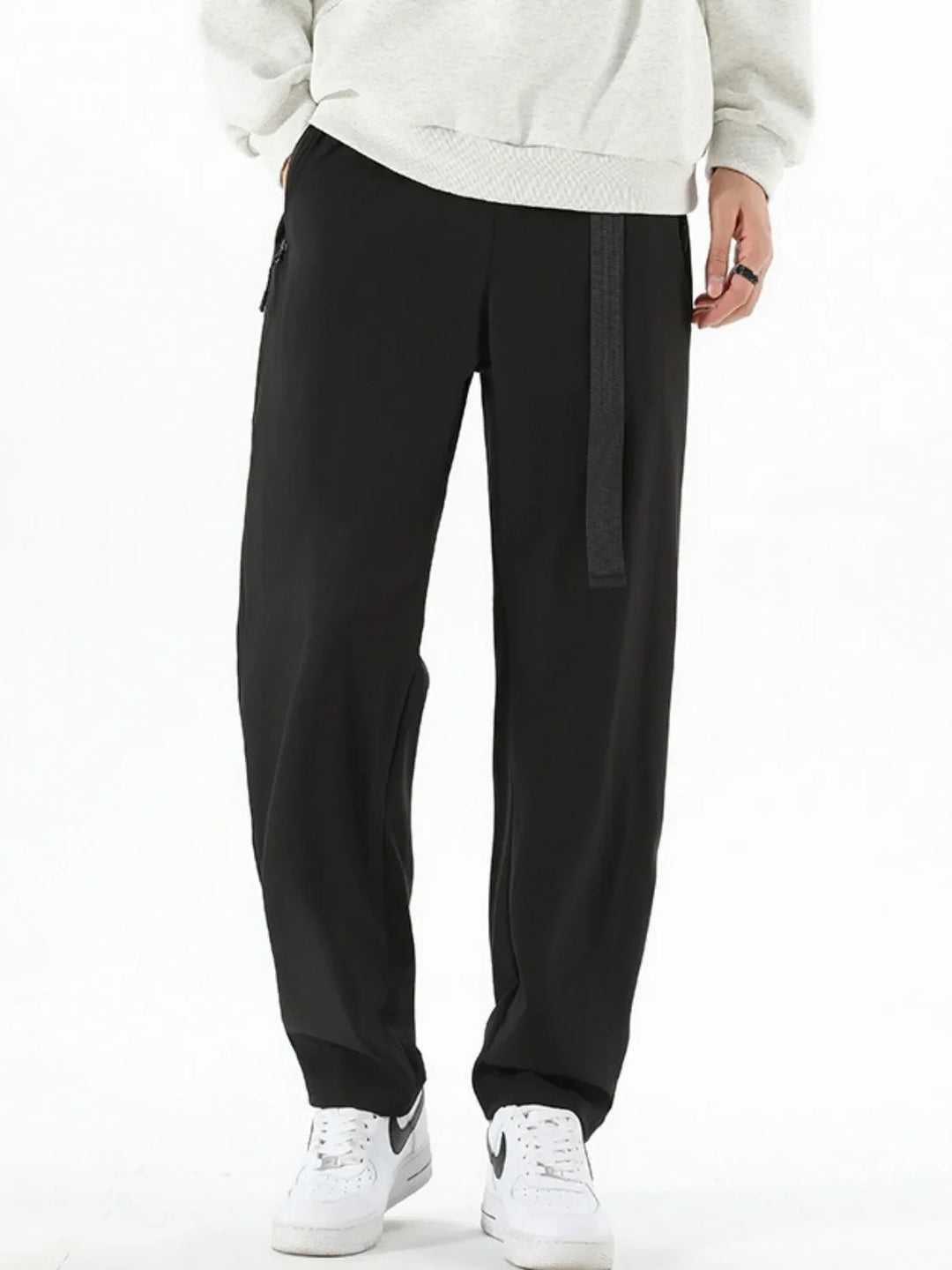 Men's Plus Size Solid Loose Fit Pants