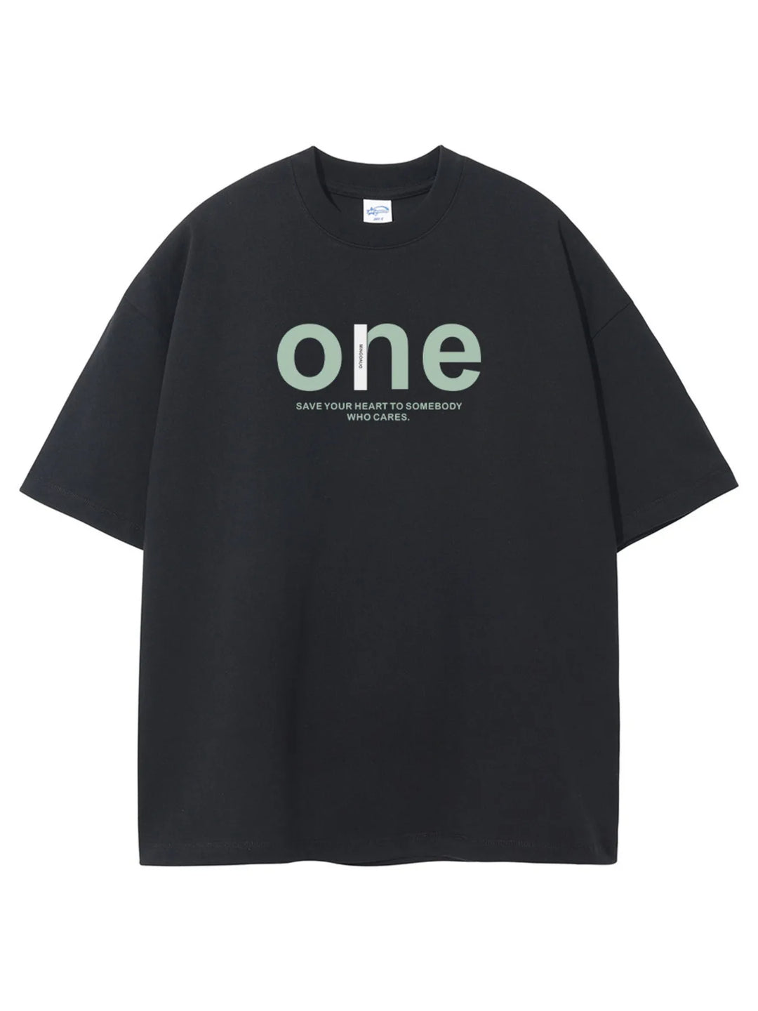 Men's Full Size Casual Letter Graphic Short Sleeve T-Shirt Plus Size