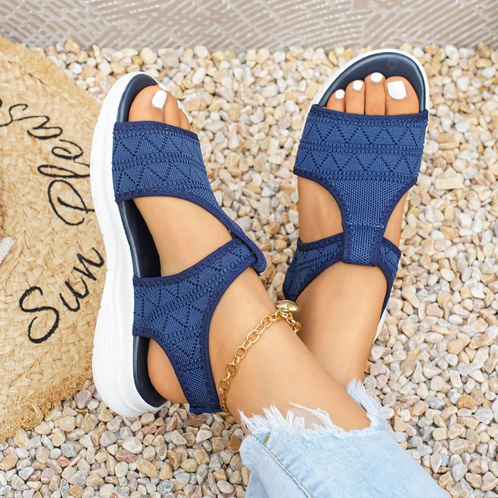 Open Toe Flats Sandals