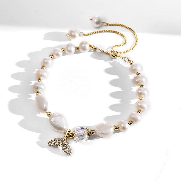 Freshwater Pearl Bracelet Fashionable Beaded Bracelet