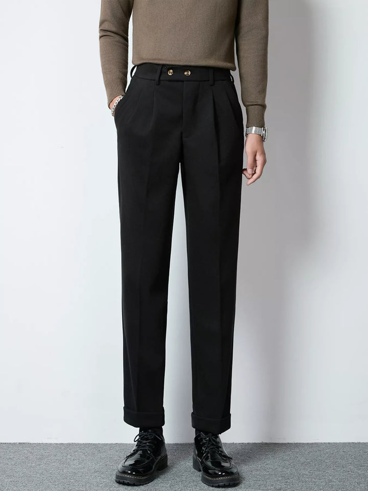 Men's Pleated Dress Pants