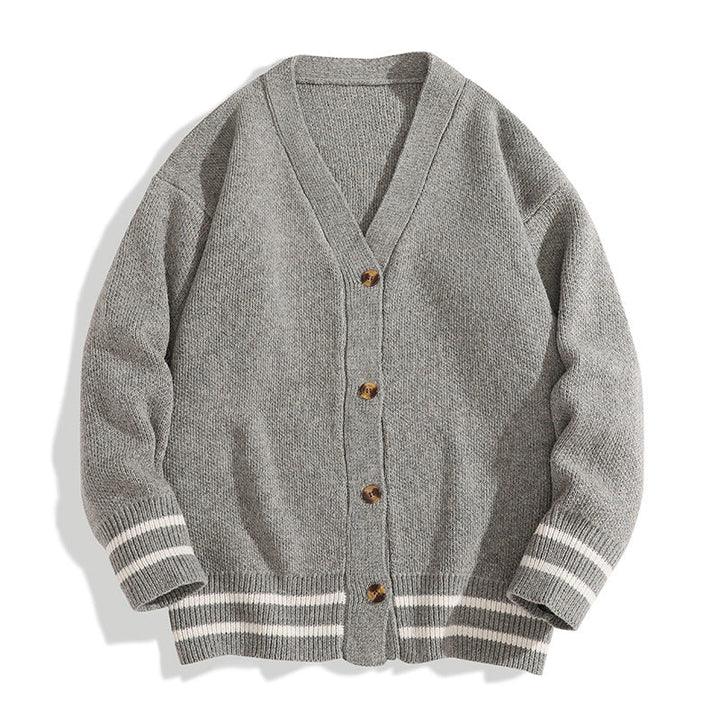 Mens Versatile Sweater Jacket For Teens