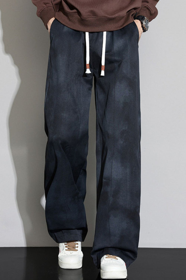 Men's Tie-Dye Loose Fit Casual Pants