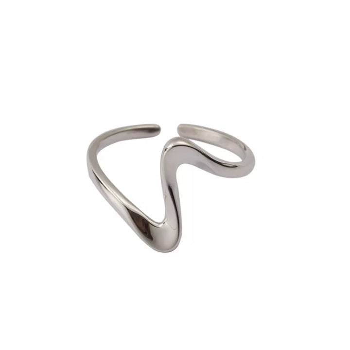 925 Sterling Silver Irregular Ring