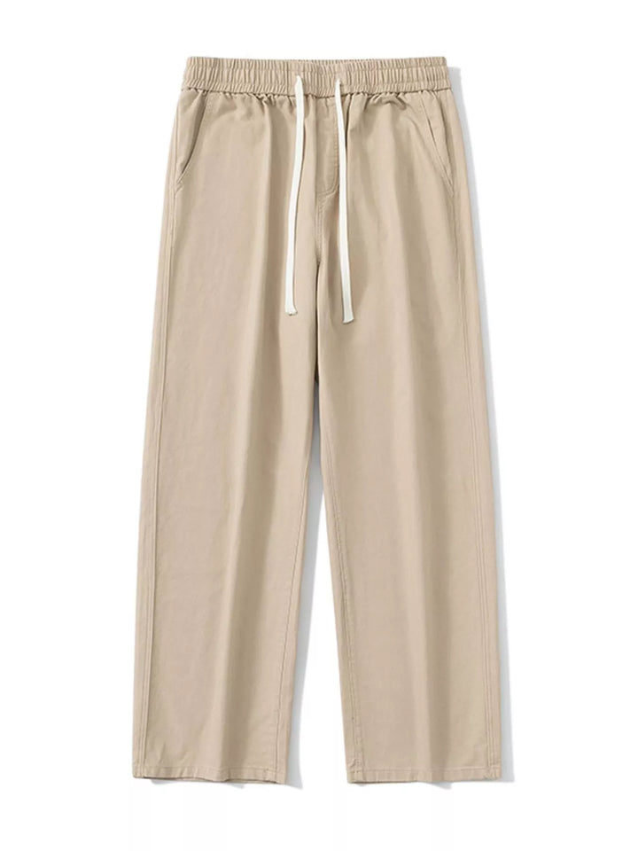 Men's Full Size Relaxed Fit Drawstring Pants Plus Size