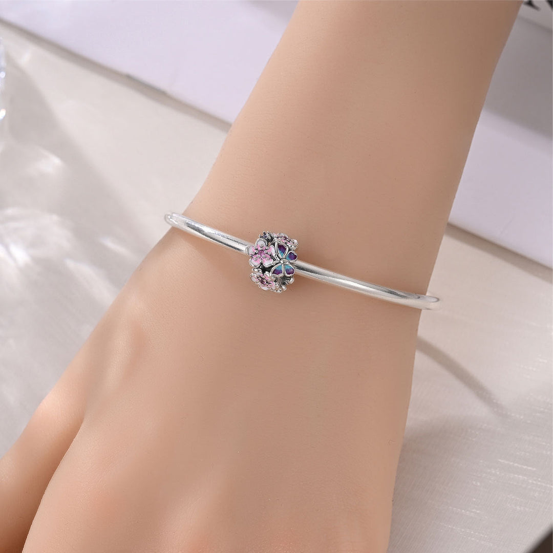 Romantic And Elegant Flower Beaded Bracelet