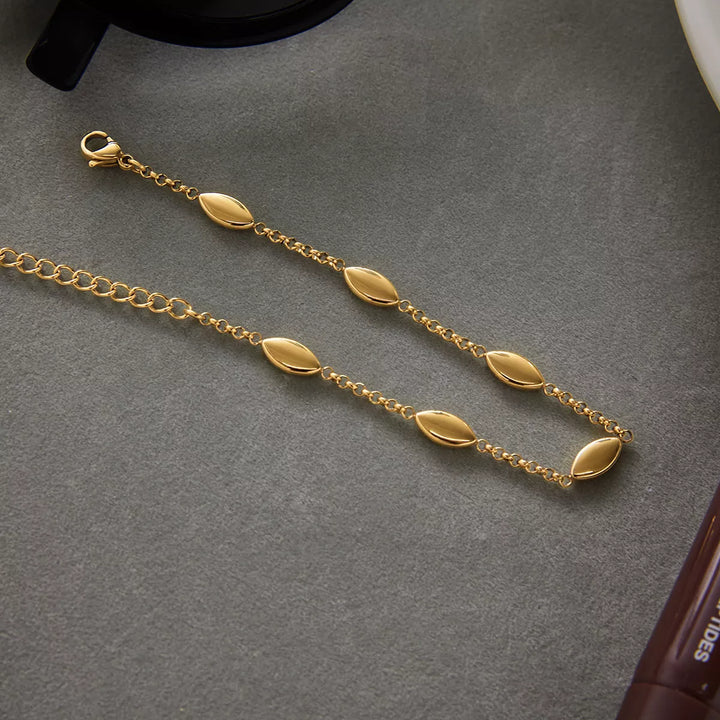 18K Gold-Plated Chain Link Bracelet