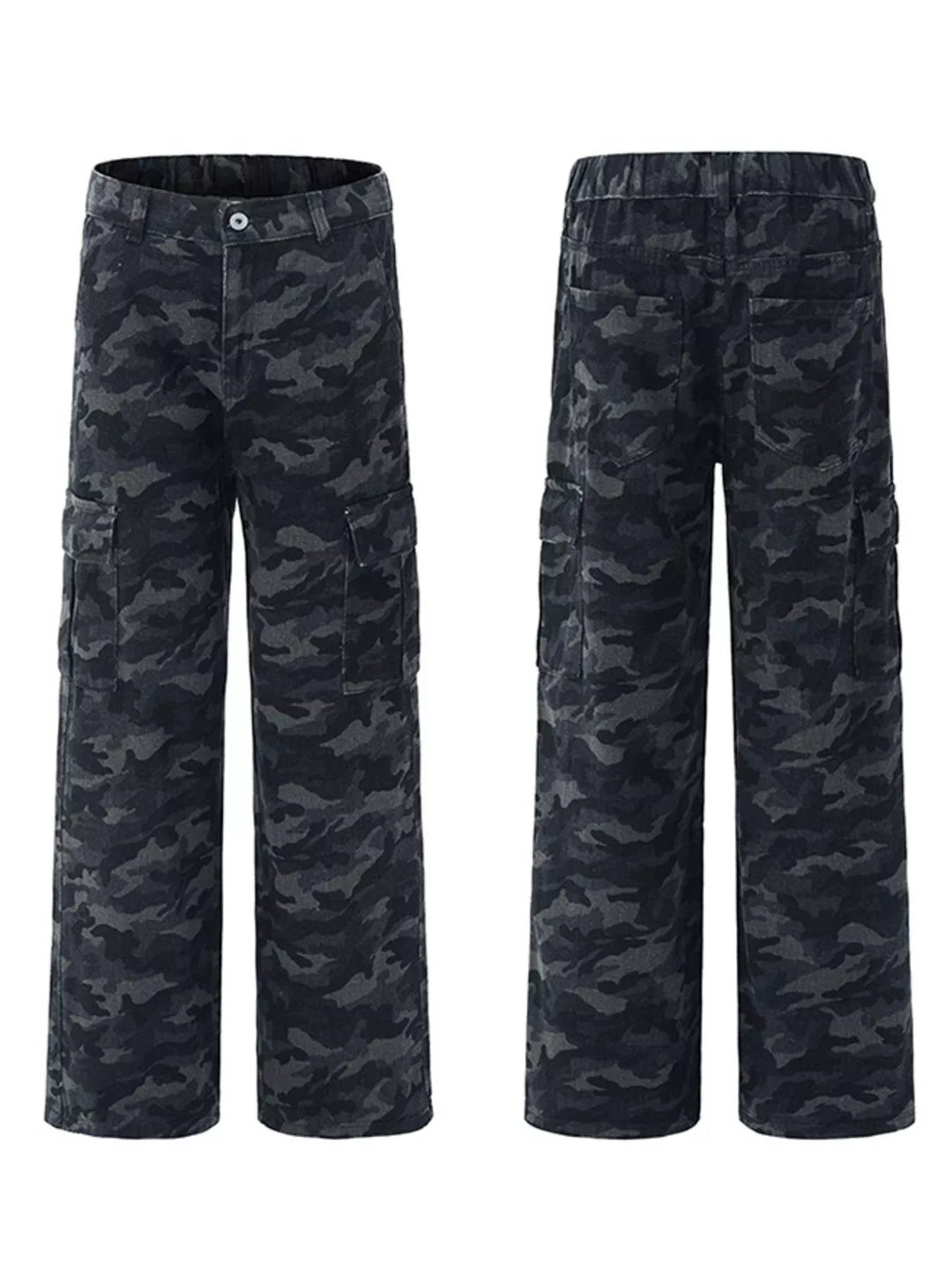 Men's Relaxed Fit Camo Cargo Pants
