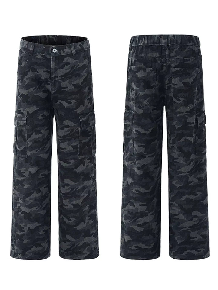 Men's Relaxed Fit Camo Cargo Pants