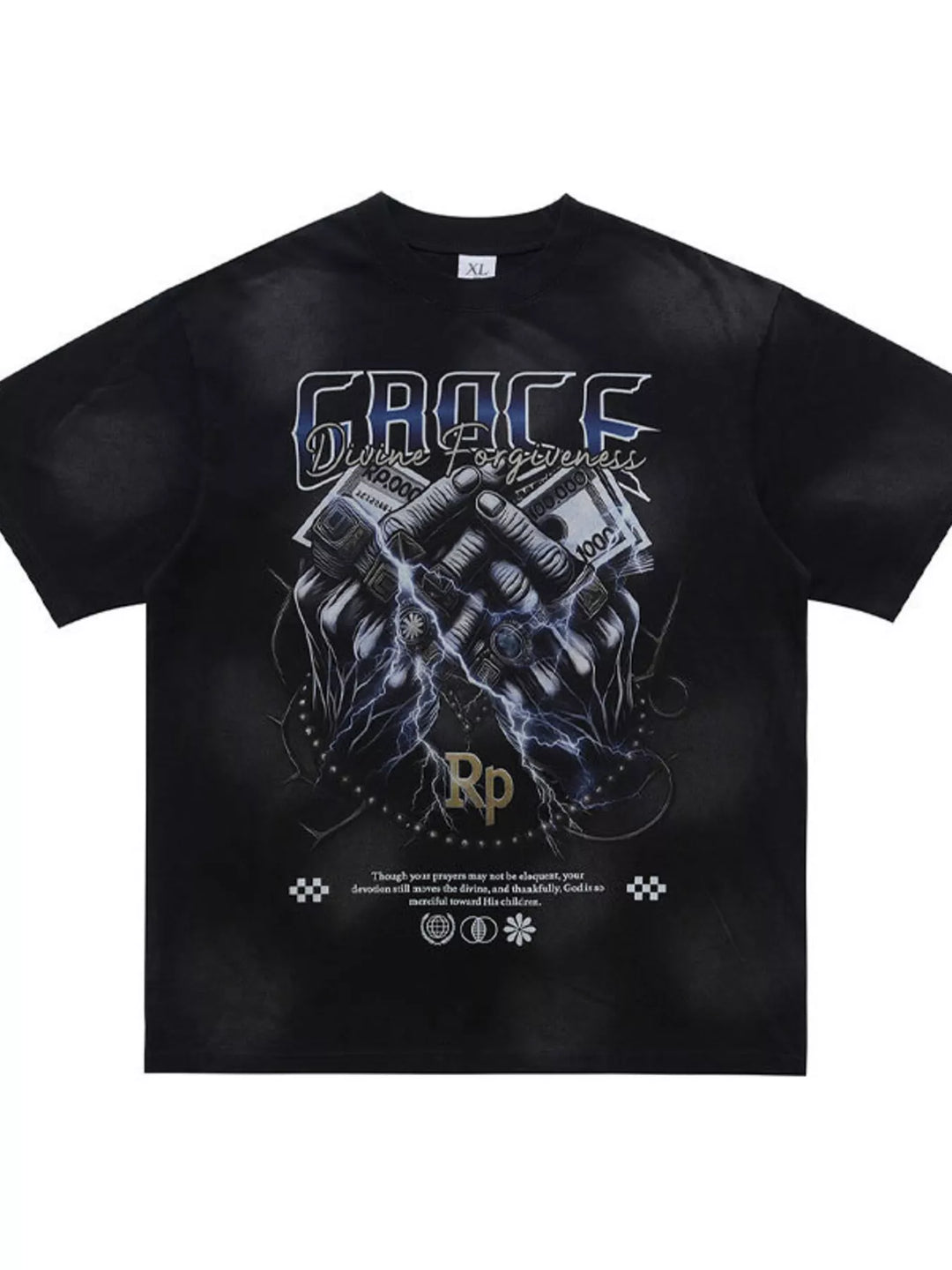 Men's Grace Divine Forgiveness Graphic T-Shirt