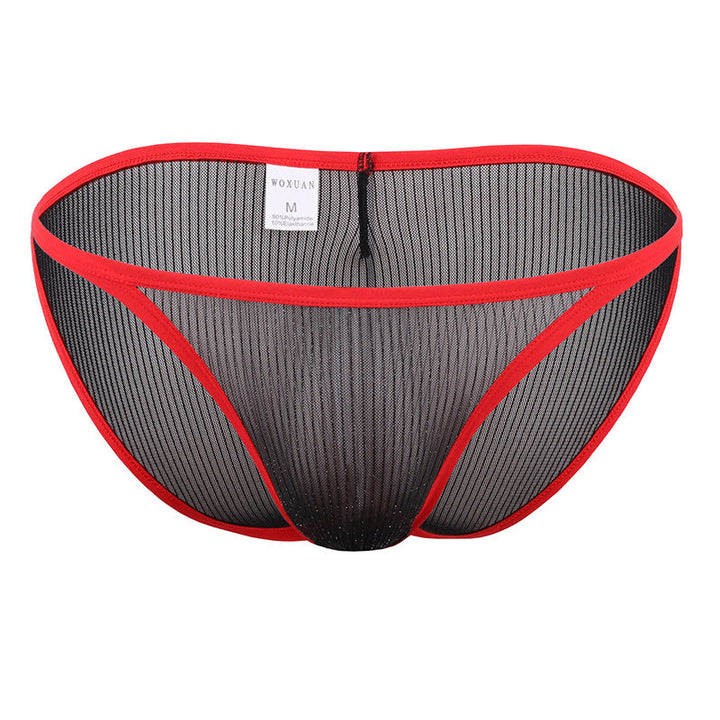 Men's Underwear High Fork Briefs Mesh