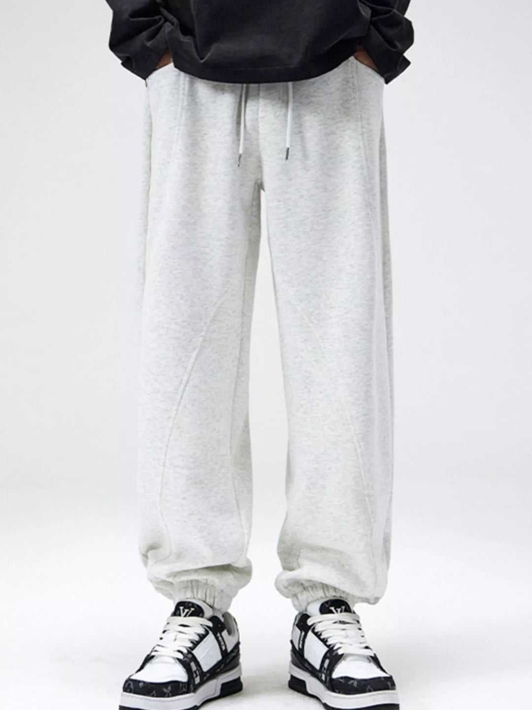 Men's Plus Size Loose Fit Drawstring Sweatpants