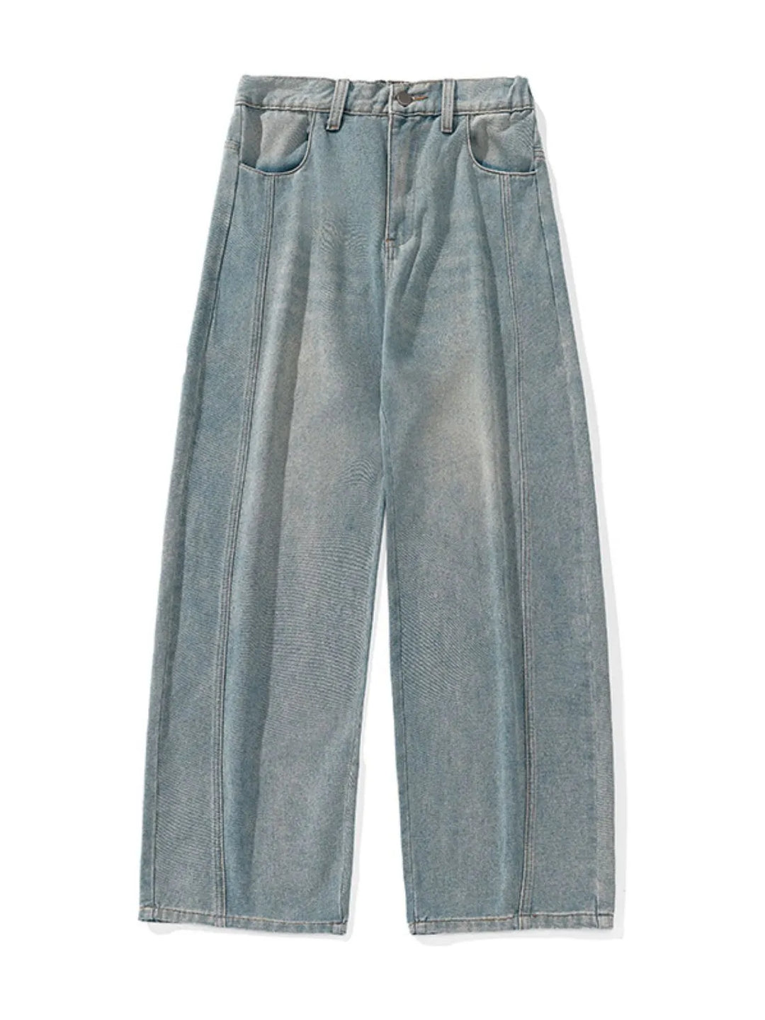 Men's Plus Size Wide Leg Jeans