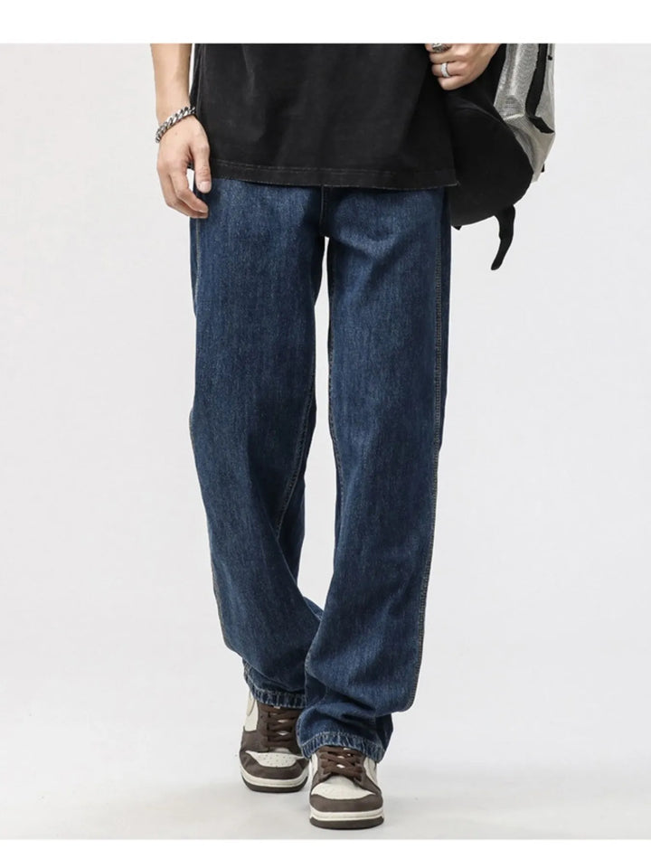Men's Relaxed Fit Wide Leg Jeans