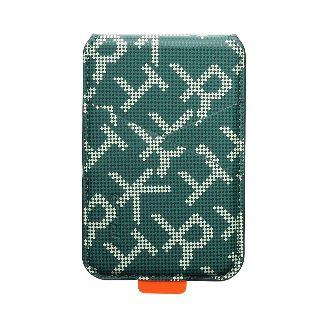 Unisex Portable ID Card Holder With Letter Patterns