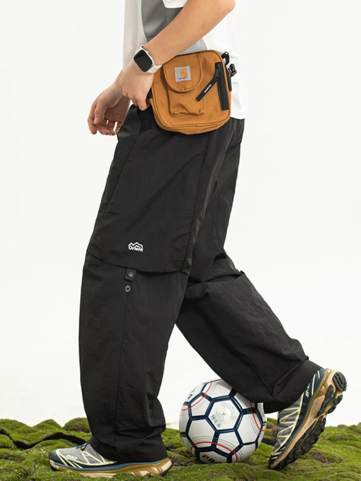 Men's Plus Size Drawstring Pants with Pockets