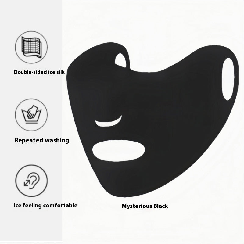 Ice Silk Sunscreen Mask UV Protection