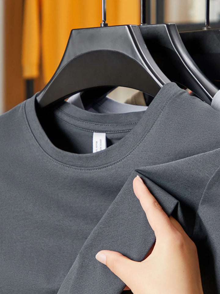 Men's Plus Size Round Neck Short Sleeve T-Shirt
