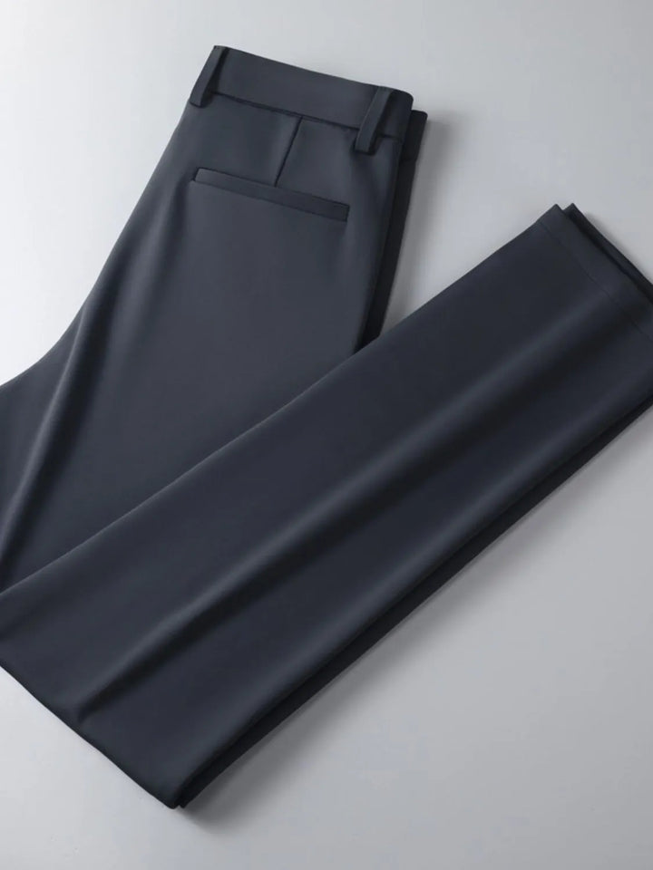 Men's Slim Fit Pants with Pockets