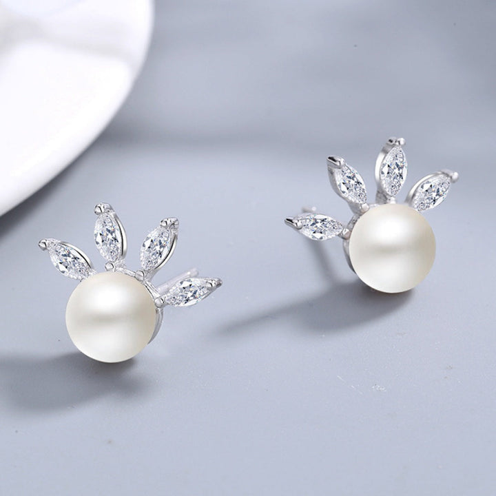 Pearl Stud Earrings