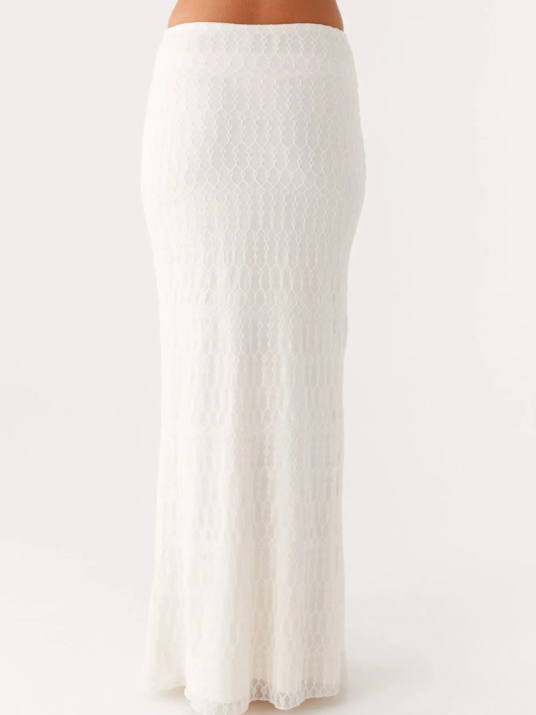 Tie Front Tube Top and Maxi Skirt Set