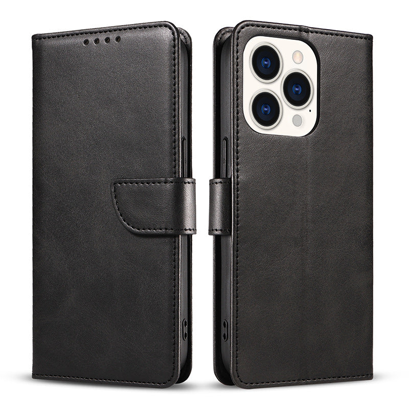Cow Pattern Flip Phone Case
