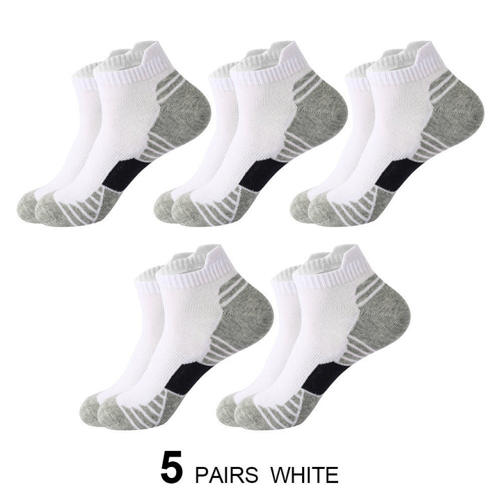 Mens Sweat-Absorbing Breathable Professional Sports Socks