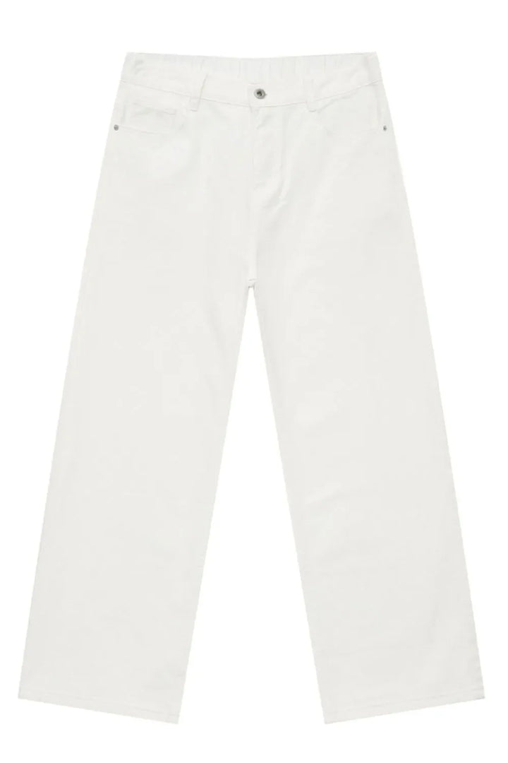 Wide Leg Jeans with Pockets