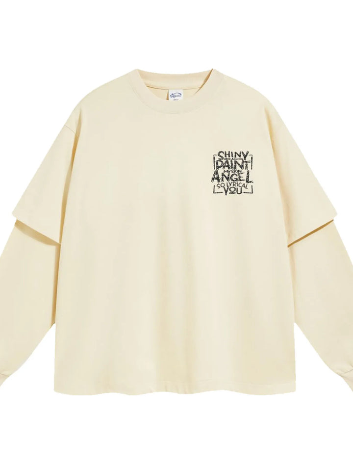 Men's Round Neck Long Sleeve T-Shirt