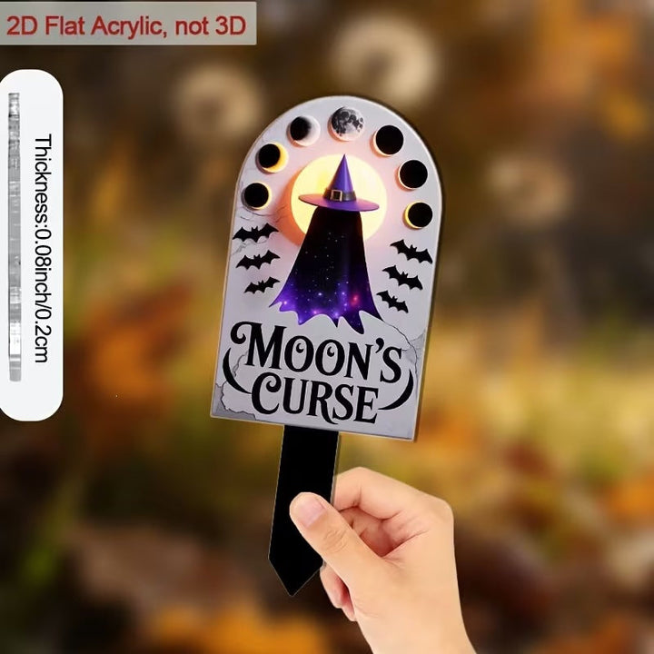 Acrylic Halloween Garden Decoration Picks
