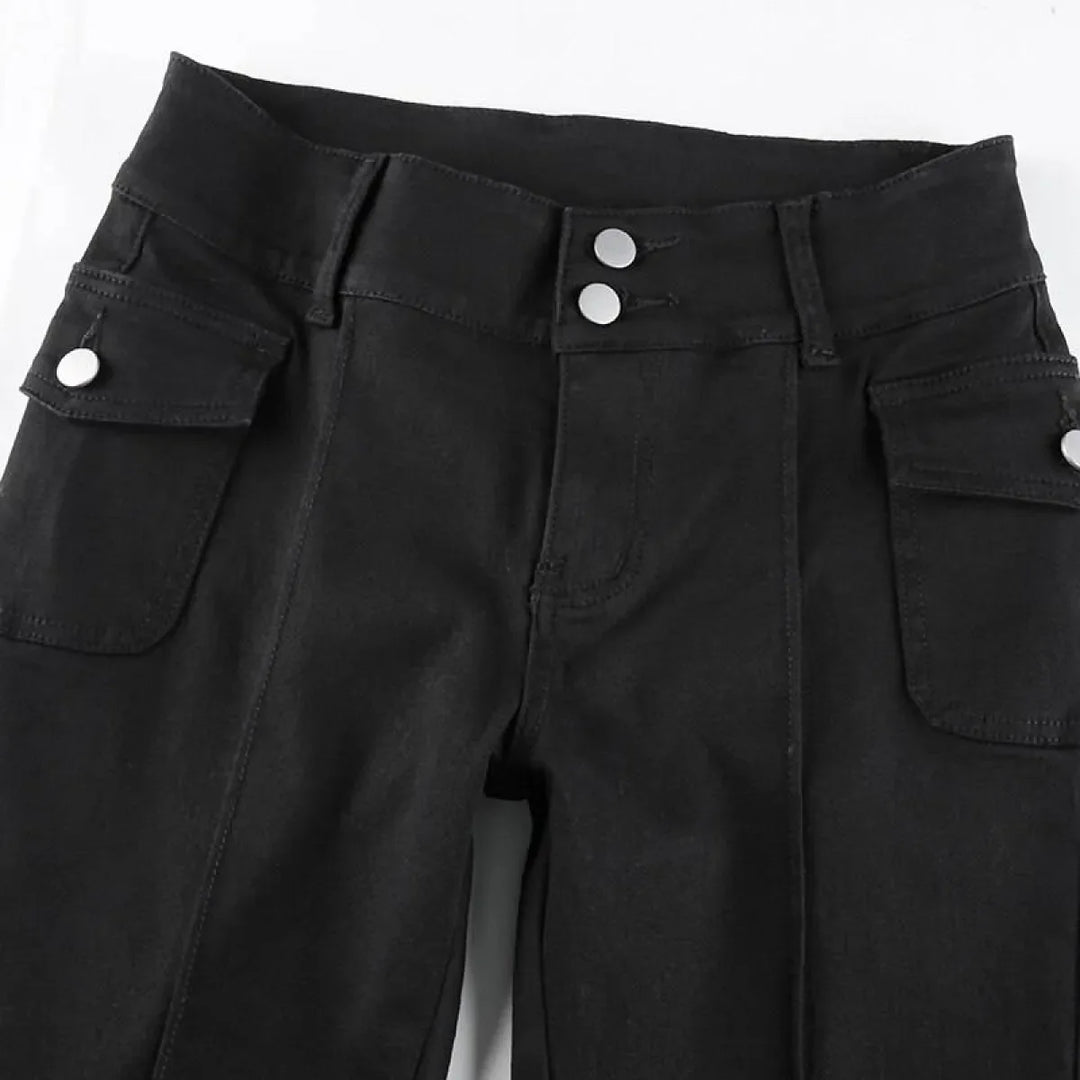 Slim Fit Flare Pants