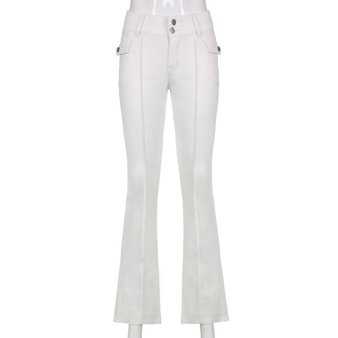 Slim Fit Flare Pants