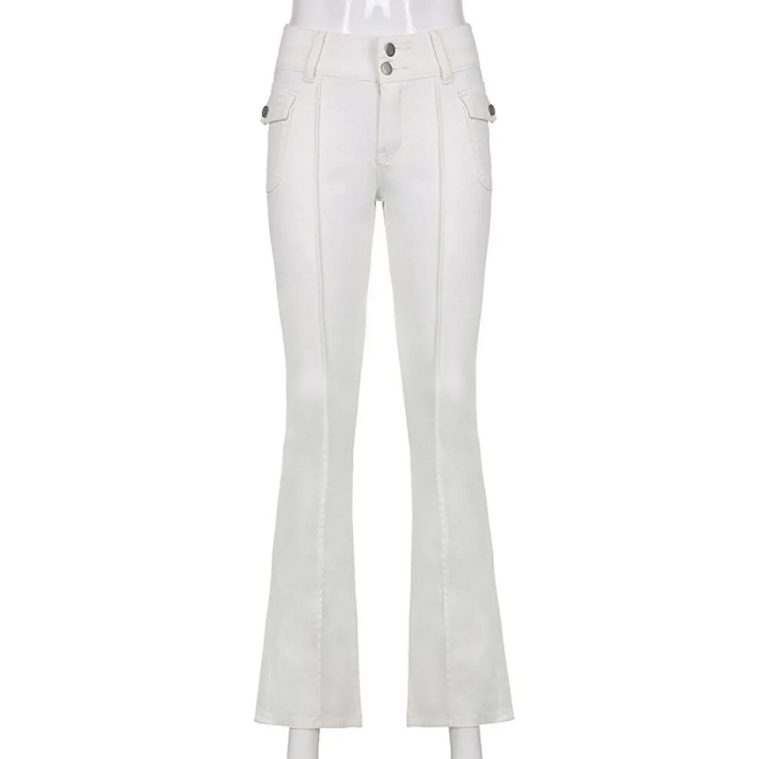 Slim Fit Flare Pants