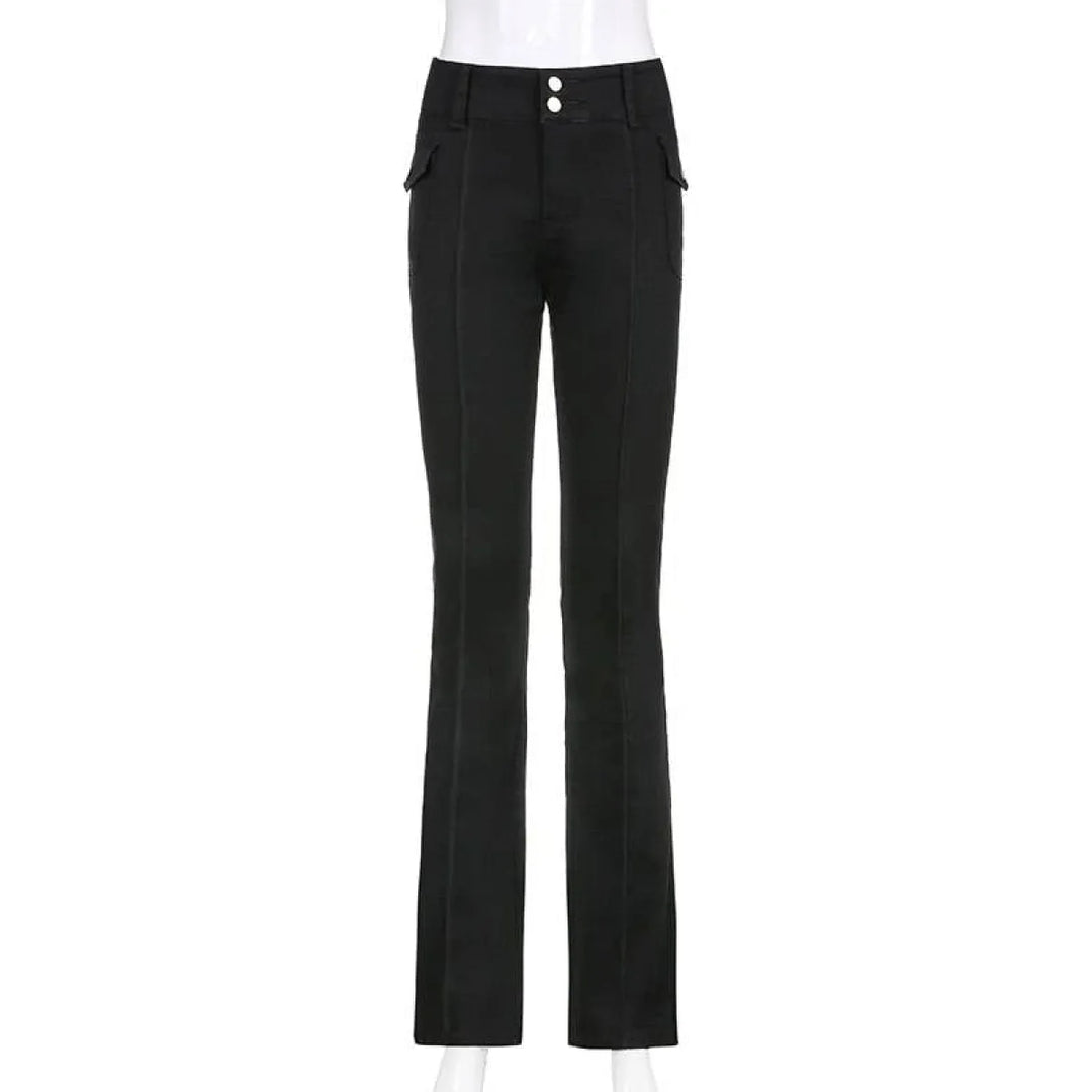Slim Fit Flare Pants