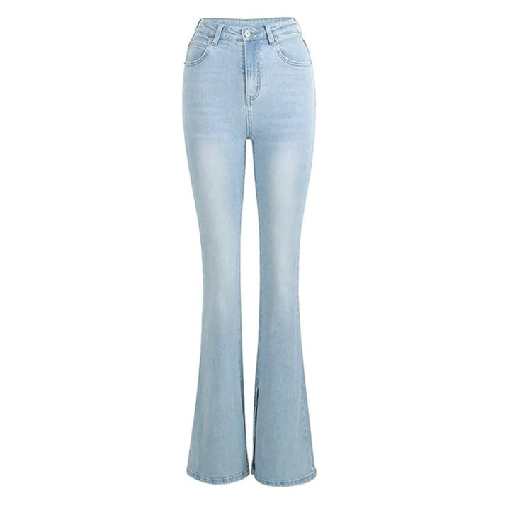 Flared High Waist Skinny Jeans