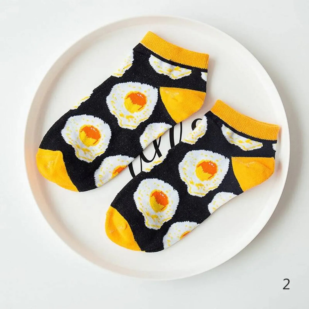 Fruits Printed Harajuku Socks