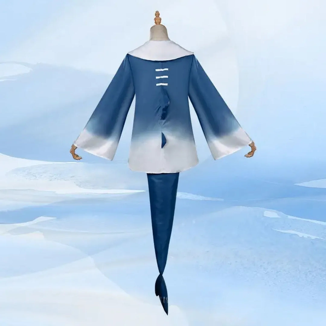 Hololive Gawr Gura Shark Cosplay - Complete Set with Tail