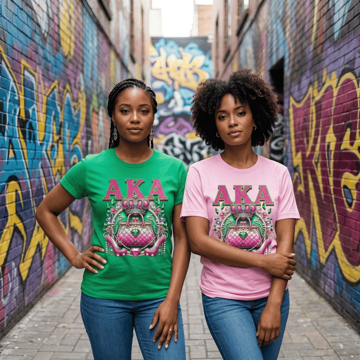 AKA Crown & Couture Luxury Tee