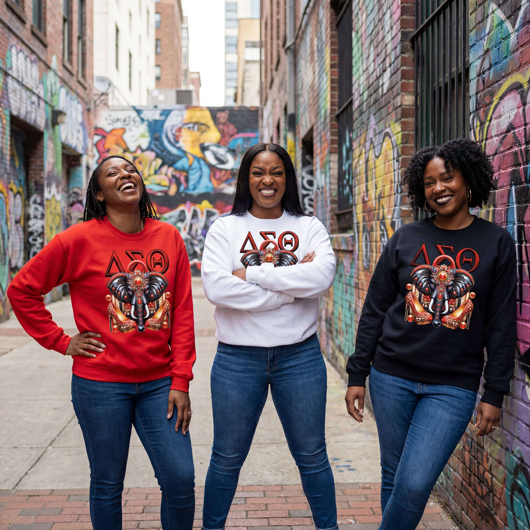 DST Crimson Royalty Luxury Sweatshirt
