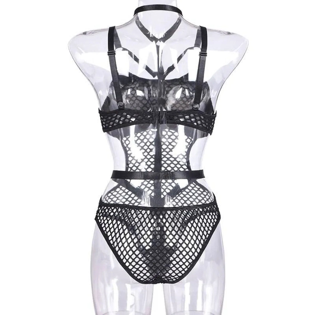 Gothic Fishnet Bodysuits
