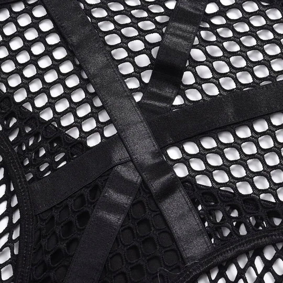 Gothic Fishnet Bodysuits